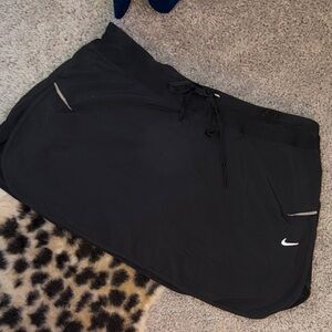 Nike Black Skort with White Logo